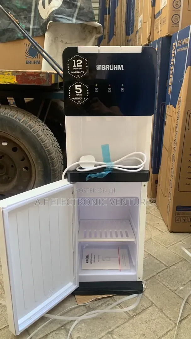 Bruhm Water Dispenser With Bottom Fridge