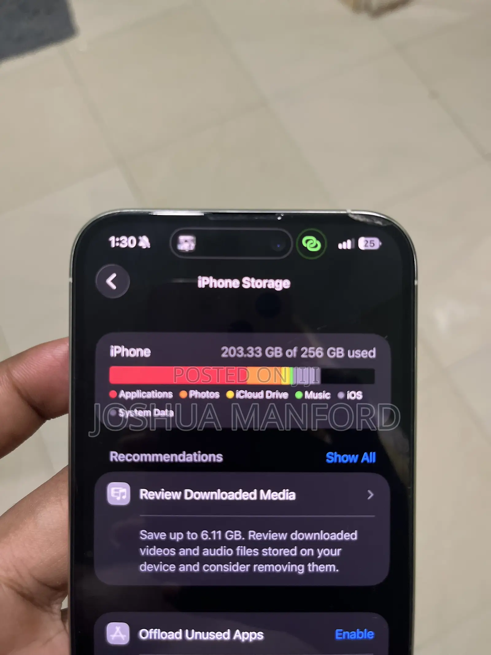 Apple iPhone 15 Pro Max 256 GB White