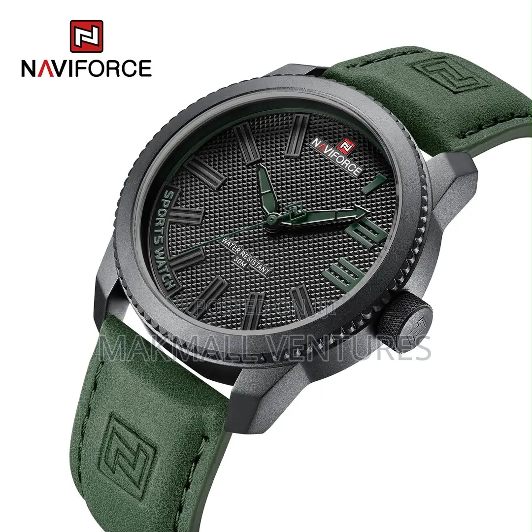 Naviforce Leather Watch (NF 9202L)