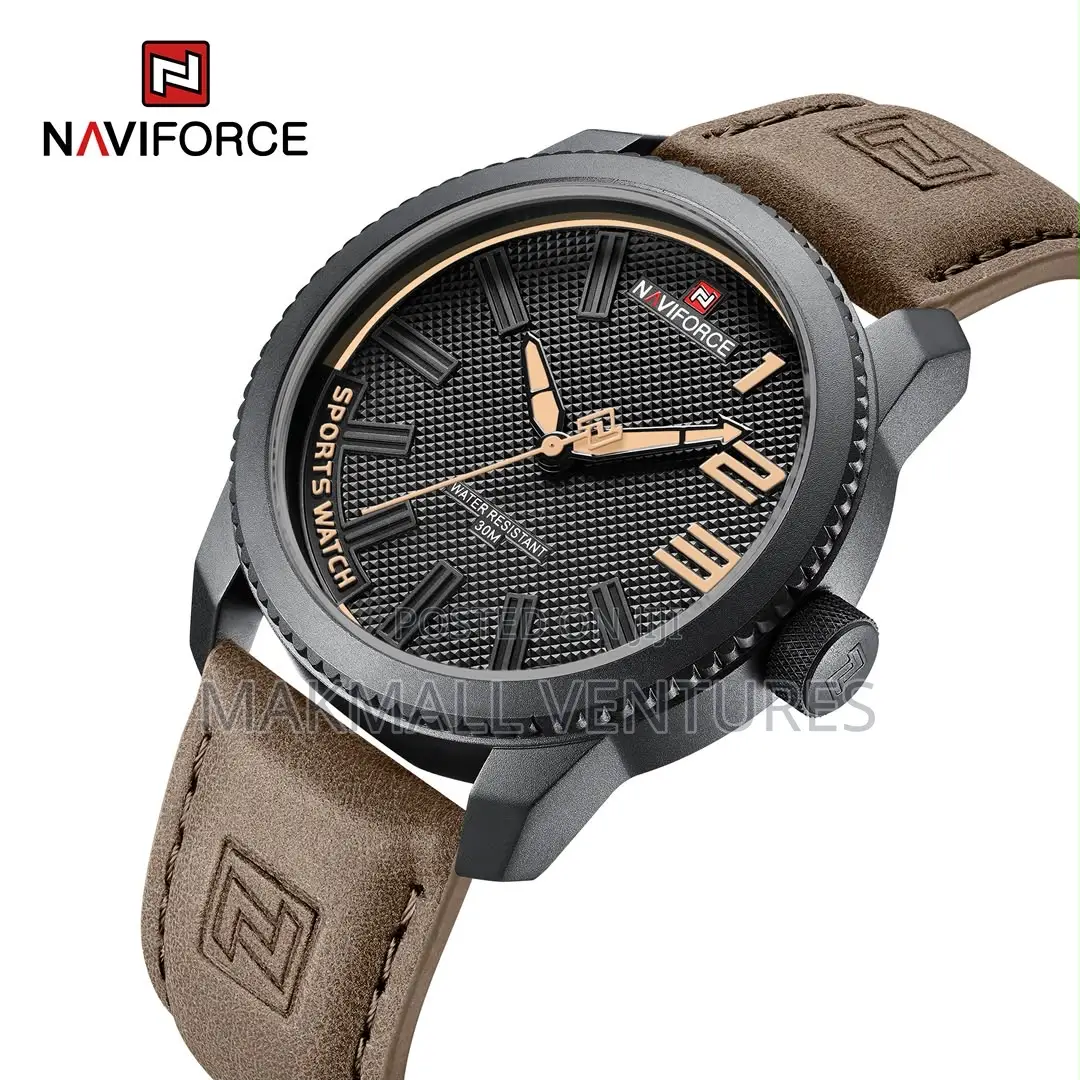Naviforce Leather Watch (NF 9202L)