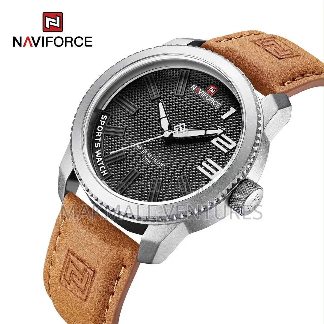 Naviforce Leather Watch (NF 9202L)
