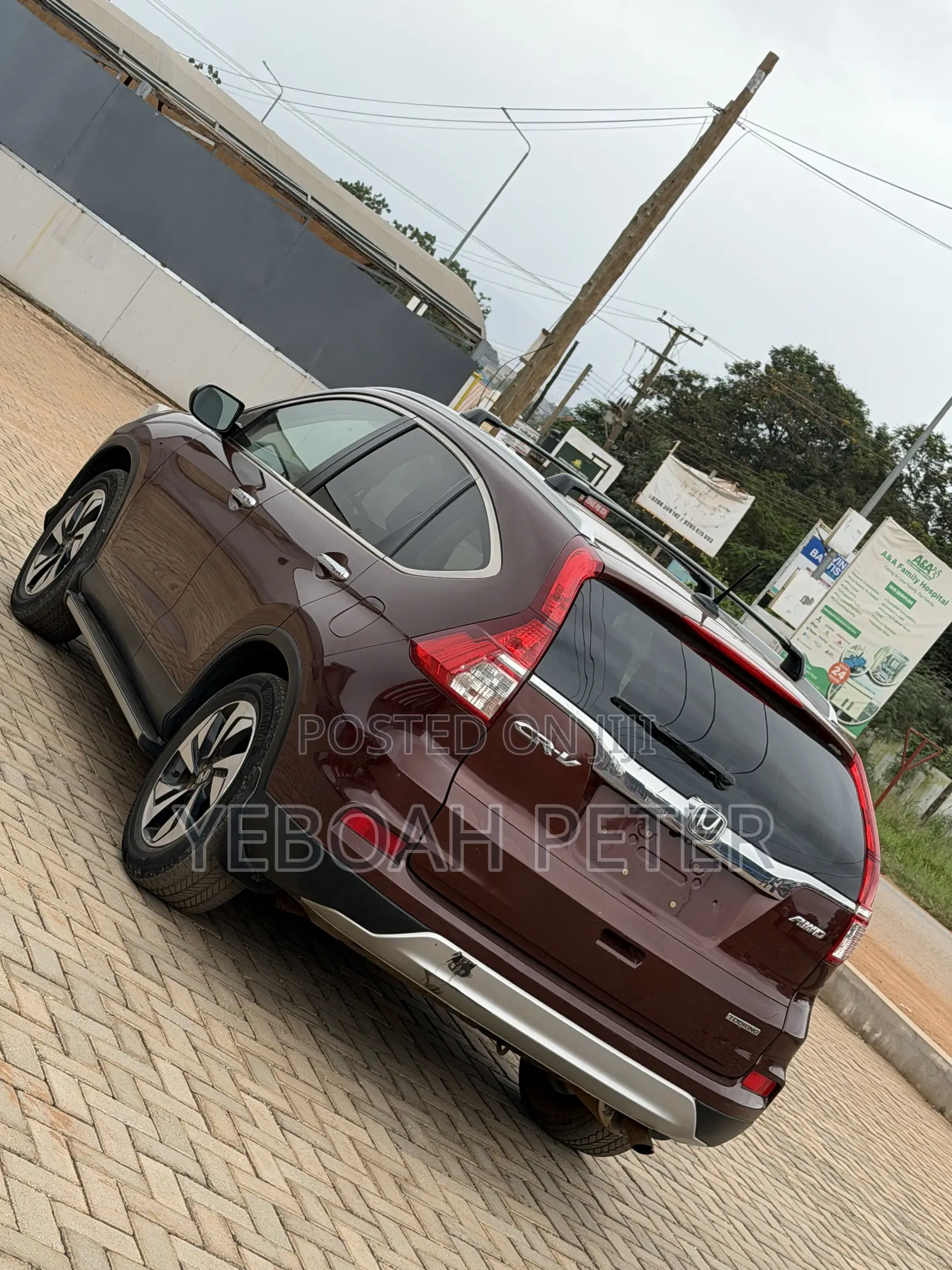 Honda CR-V 2015 Red