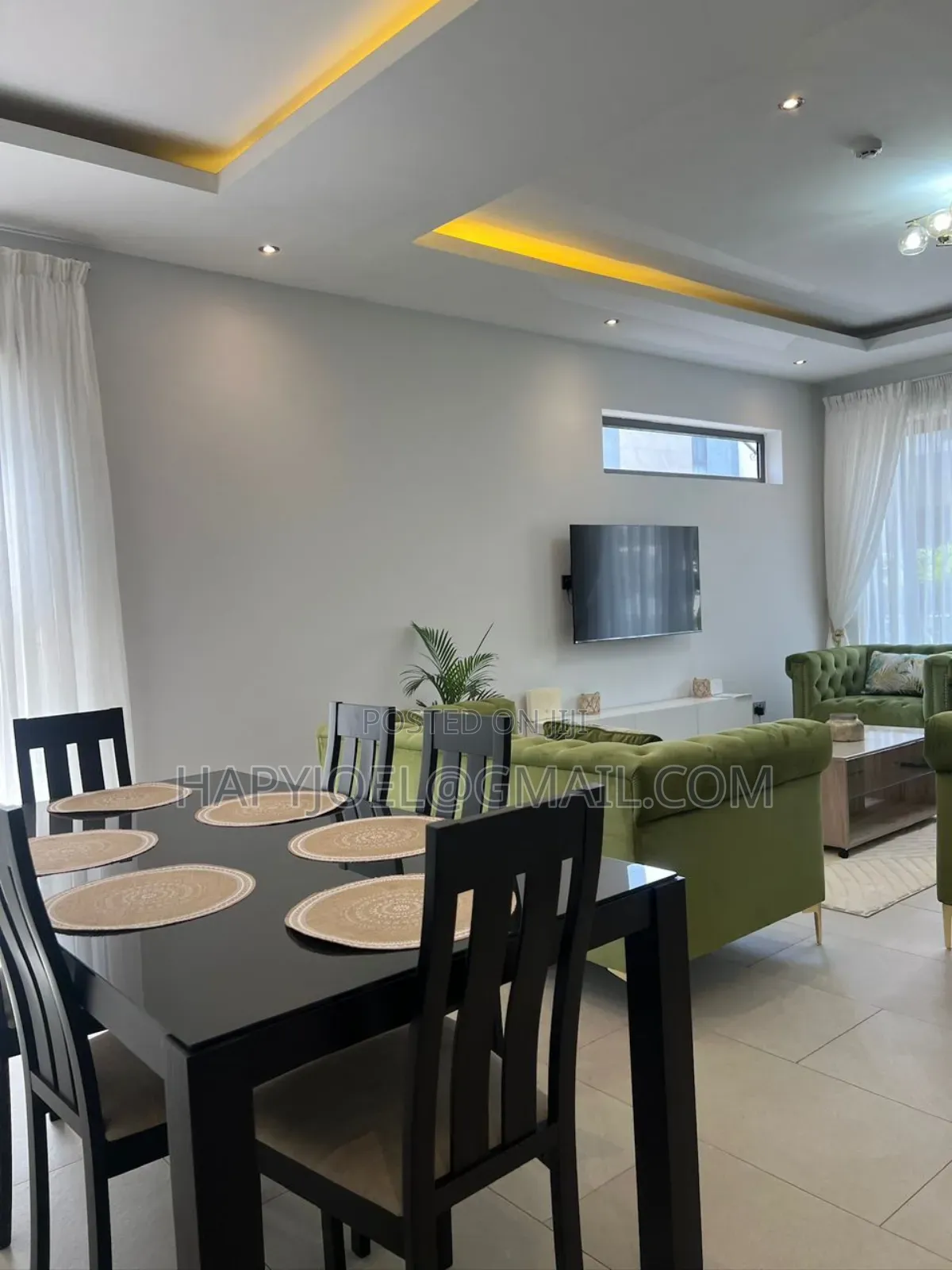Furnished 4bdrm House in Adjiringanor, Adjiriganor for rent