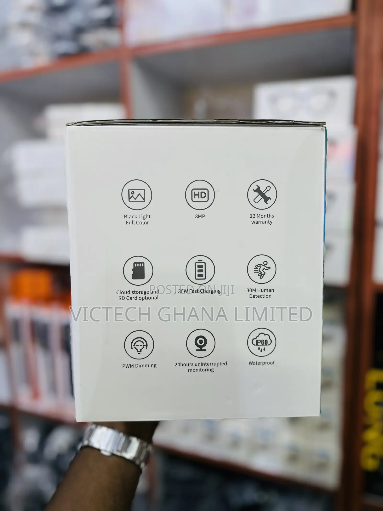Howfar H2508 4-in-1 Solar Security Camera