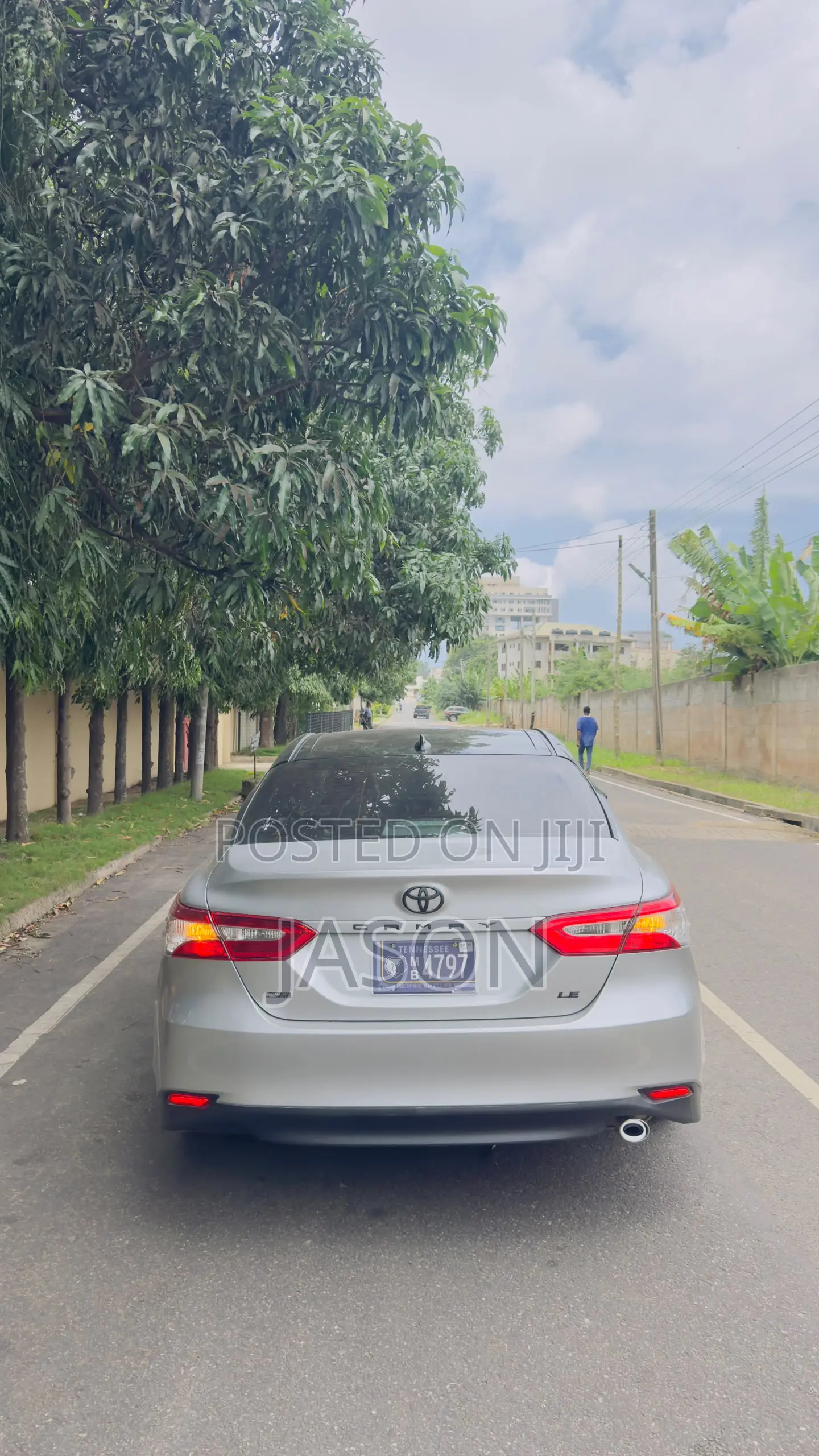 Toyota Camry LE (2.5L 4cyl 8A) 2019 Silver
