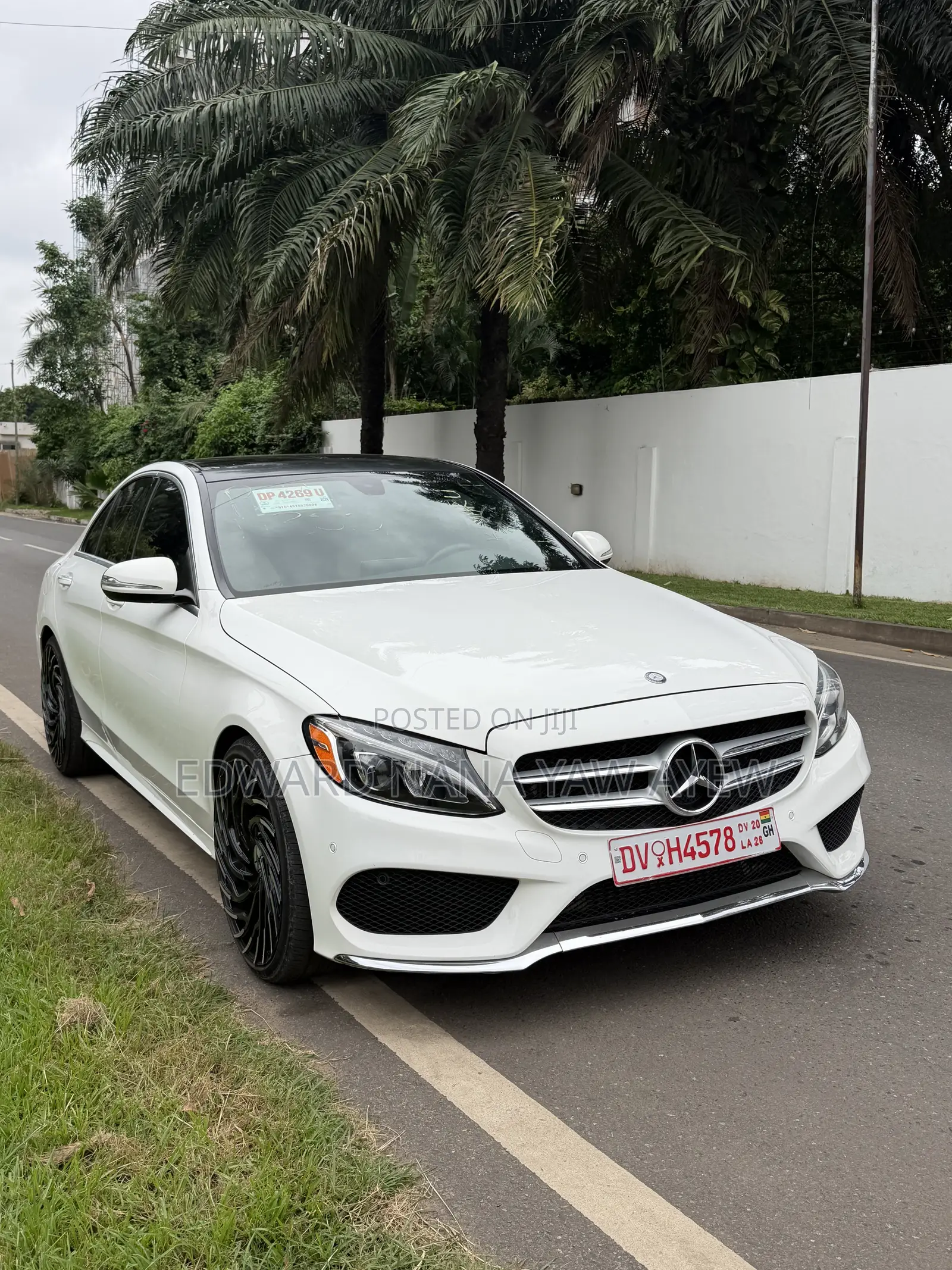 Mercedes-Benz C300 Luxury 4Matic Sedan AWD (2.0L 4cyl 7A) 2016 White