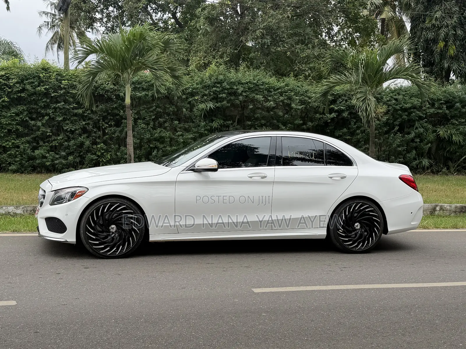 Mercedes-Benz C300 Luxury 4Matic Sedan AWD (2.0L 4cyl 7A) 2016 White