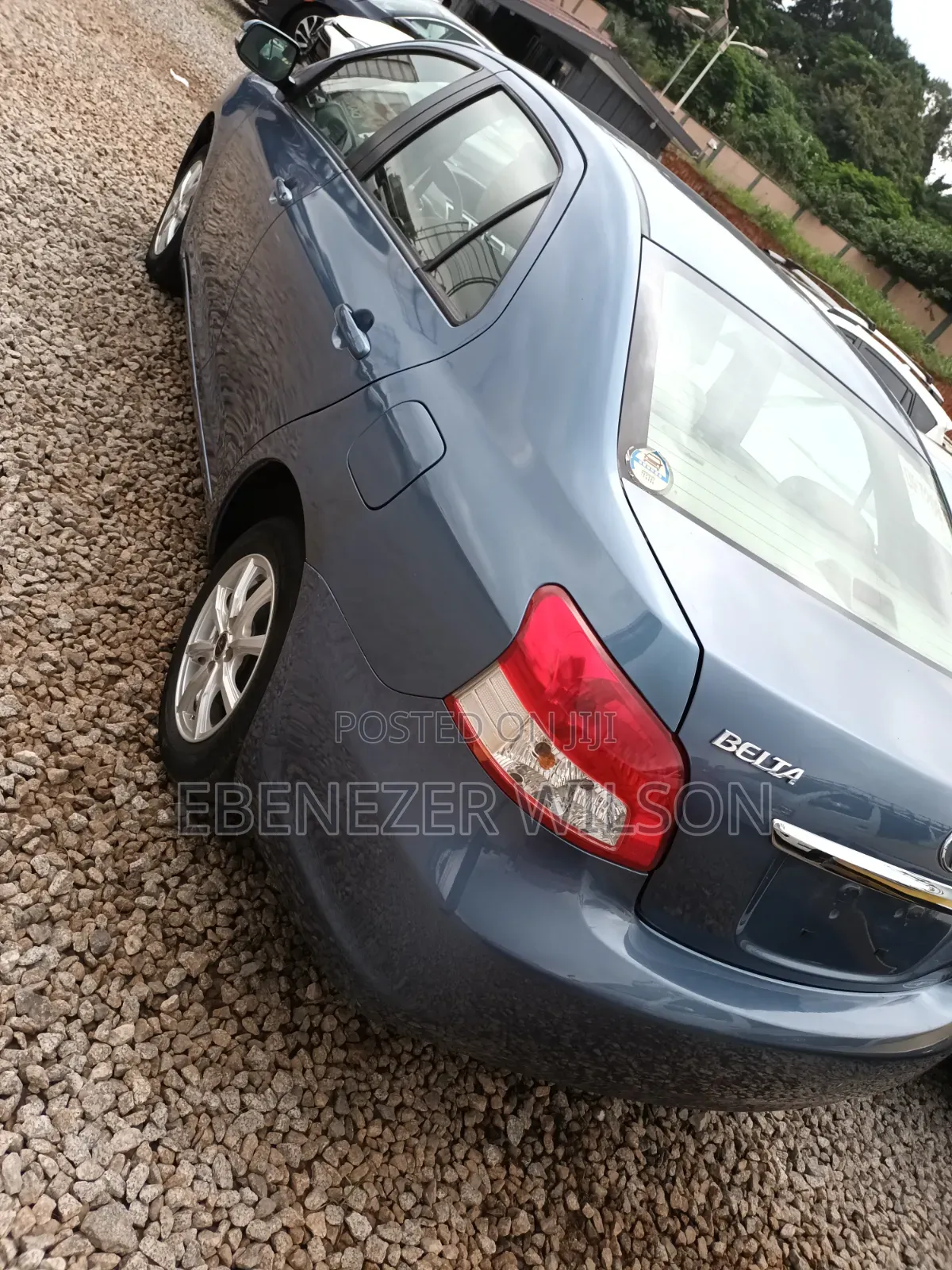 Toyota Belta 2013 Blue