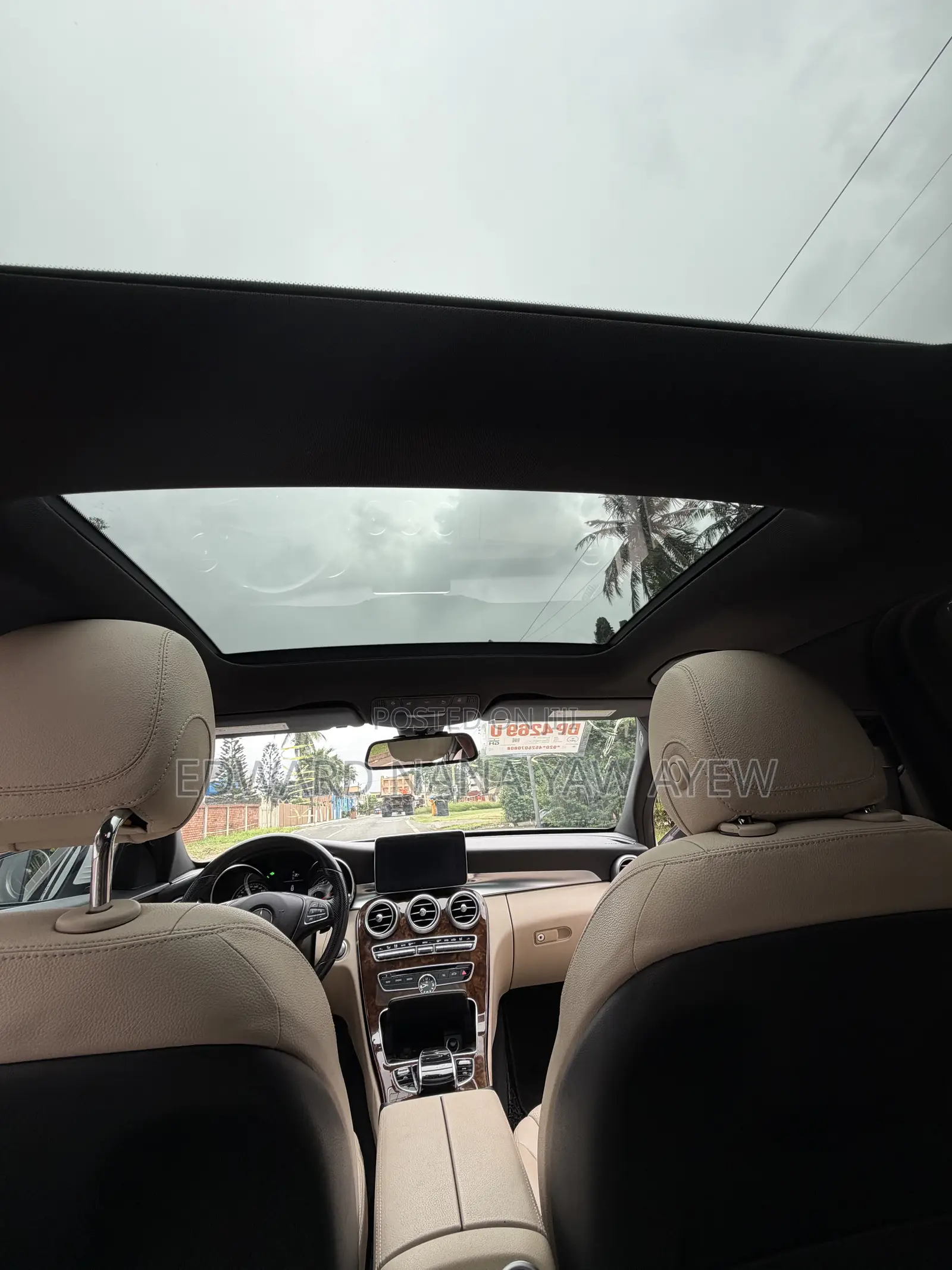 Mercedes-Benz C300 Luxury 4Matic Sedan AWD (2.0L 4cyl 7A) 2016 White