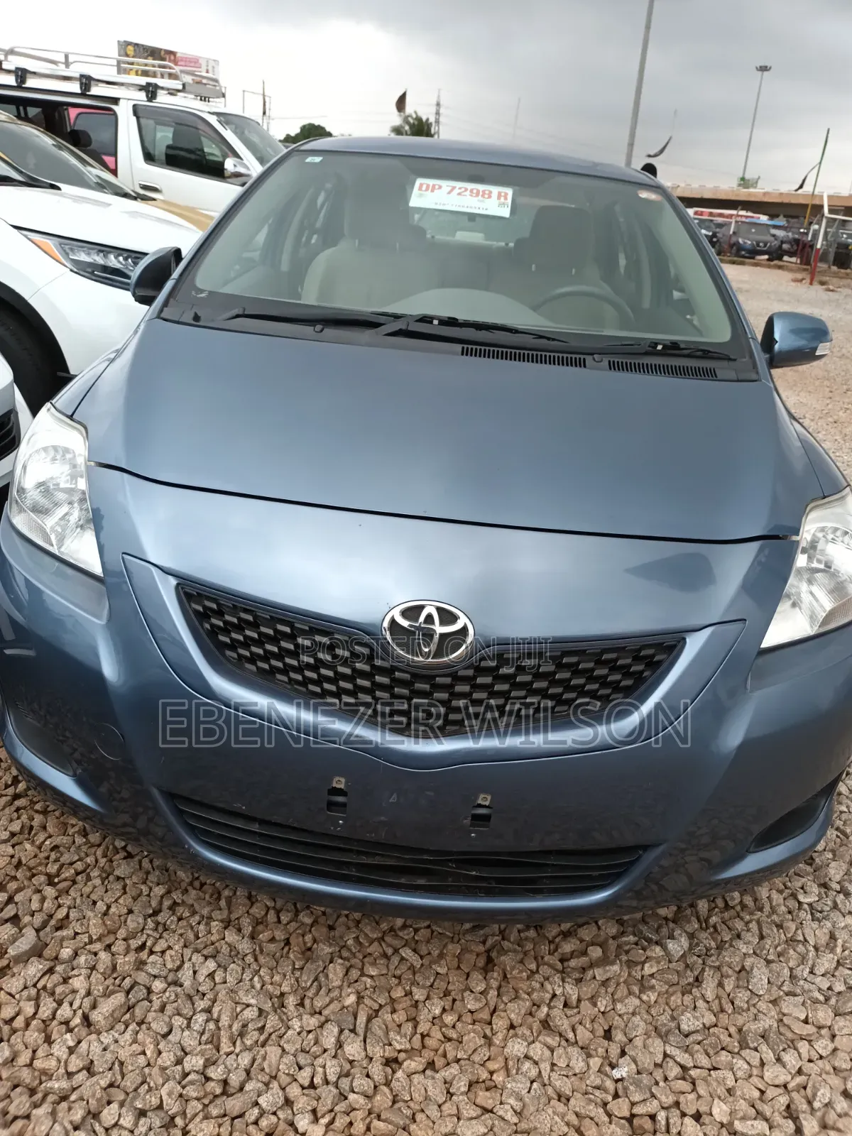 Toyota Belta 2013 Blue
