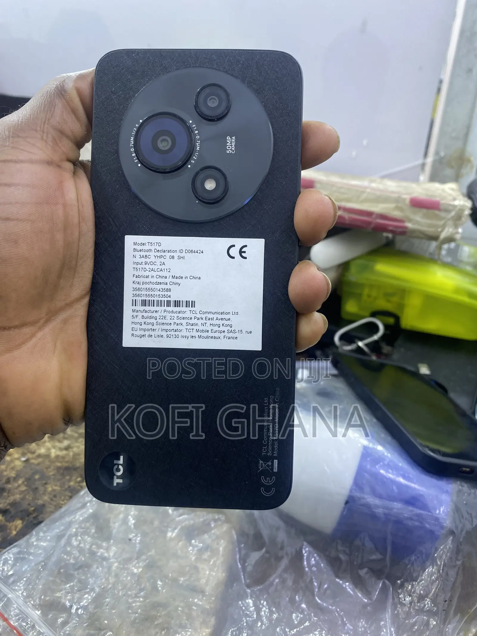 TCL 605 128 GB Black