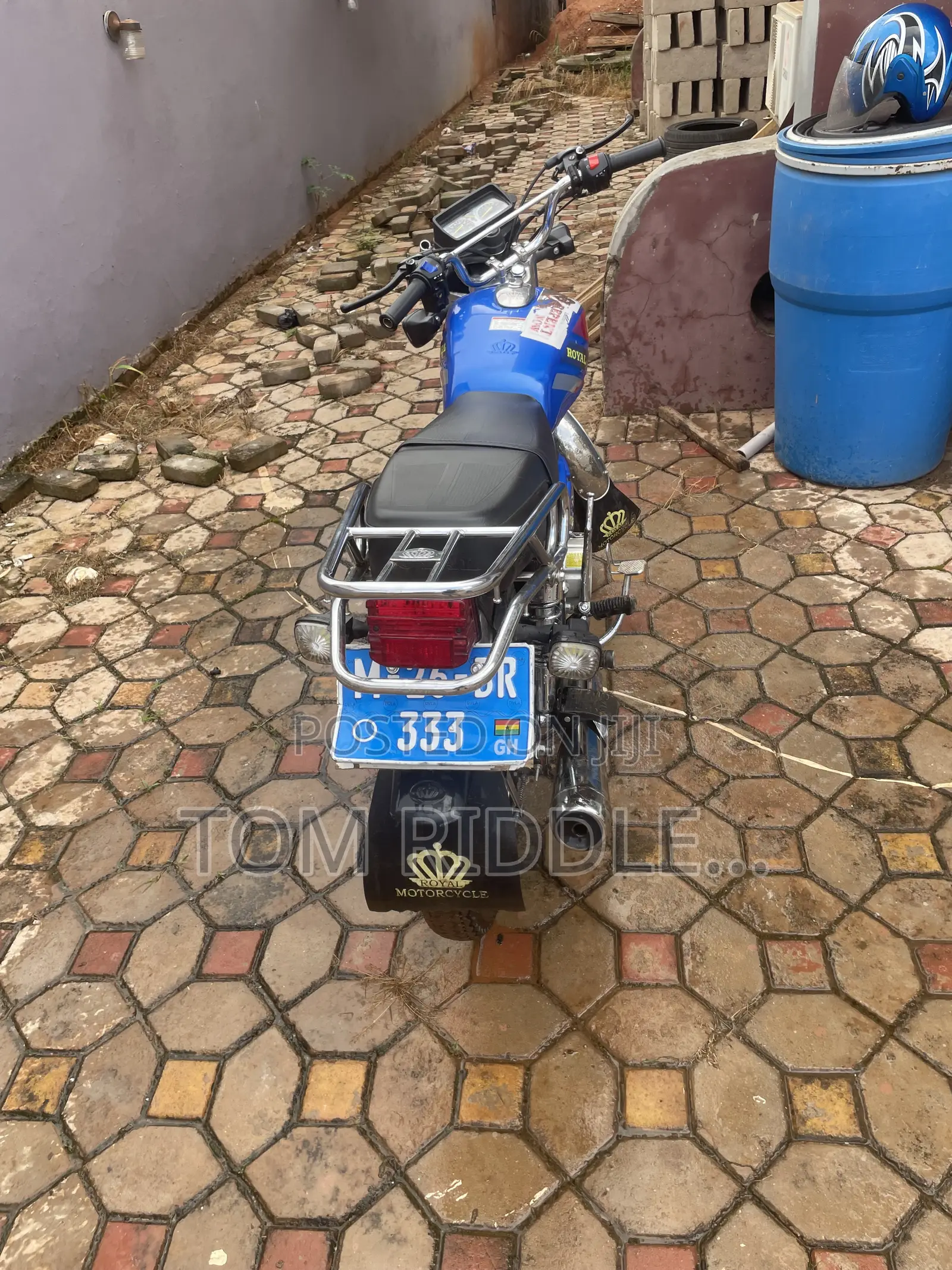 New Royal RY125 2026 Blue