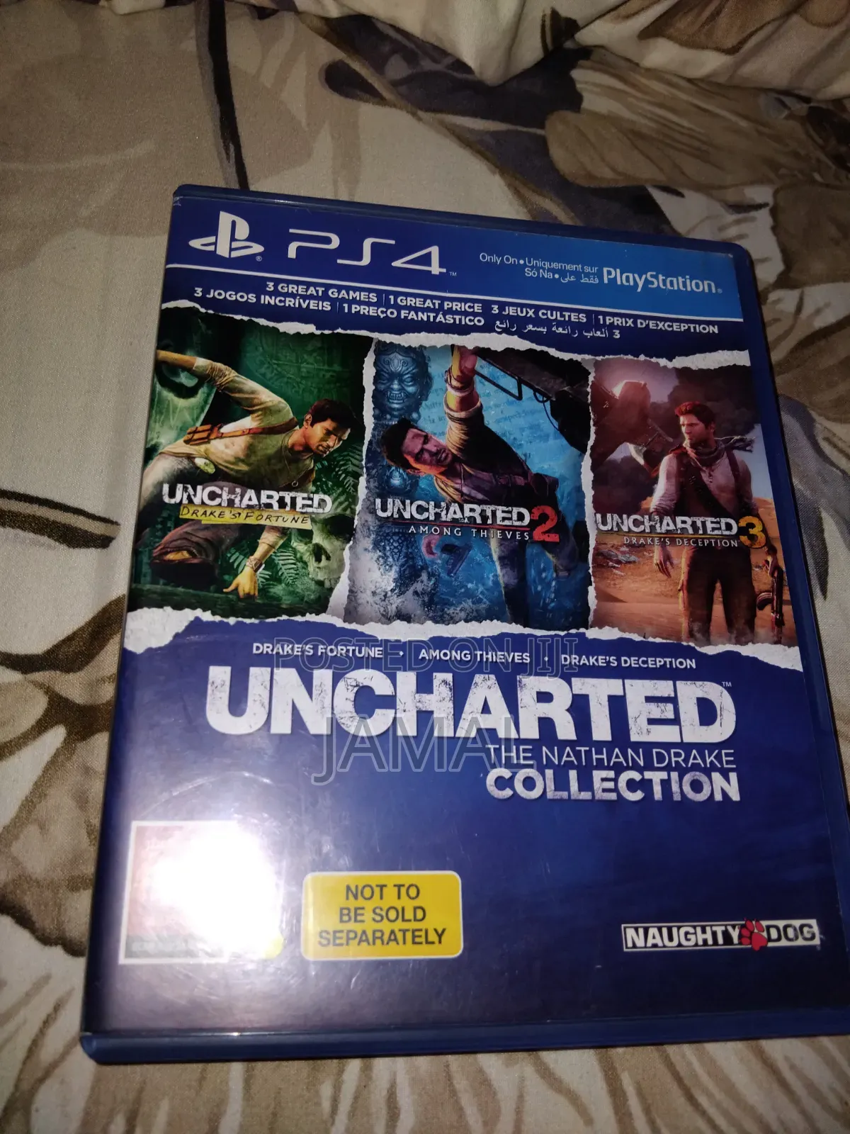 Uncharted Ps4 Cd