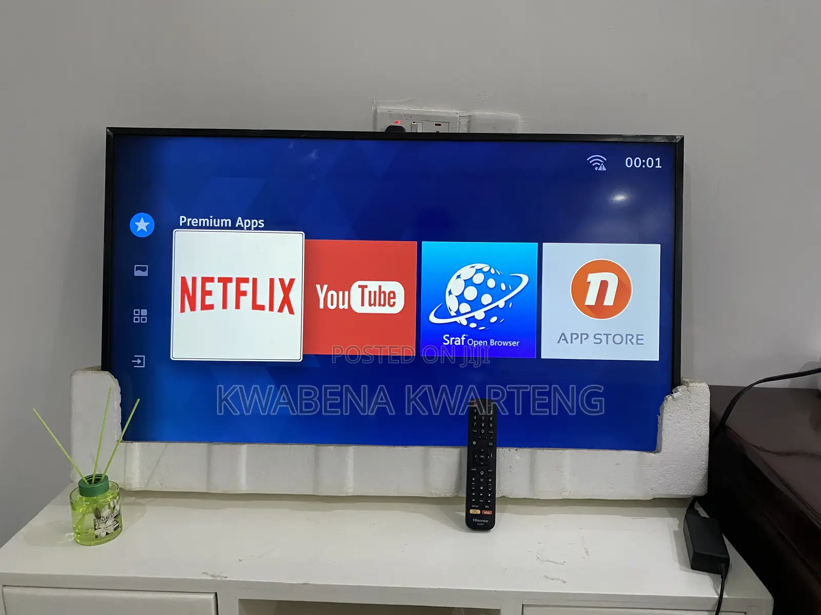 Hisense 43” Smart TV