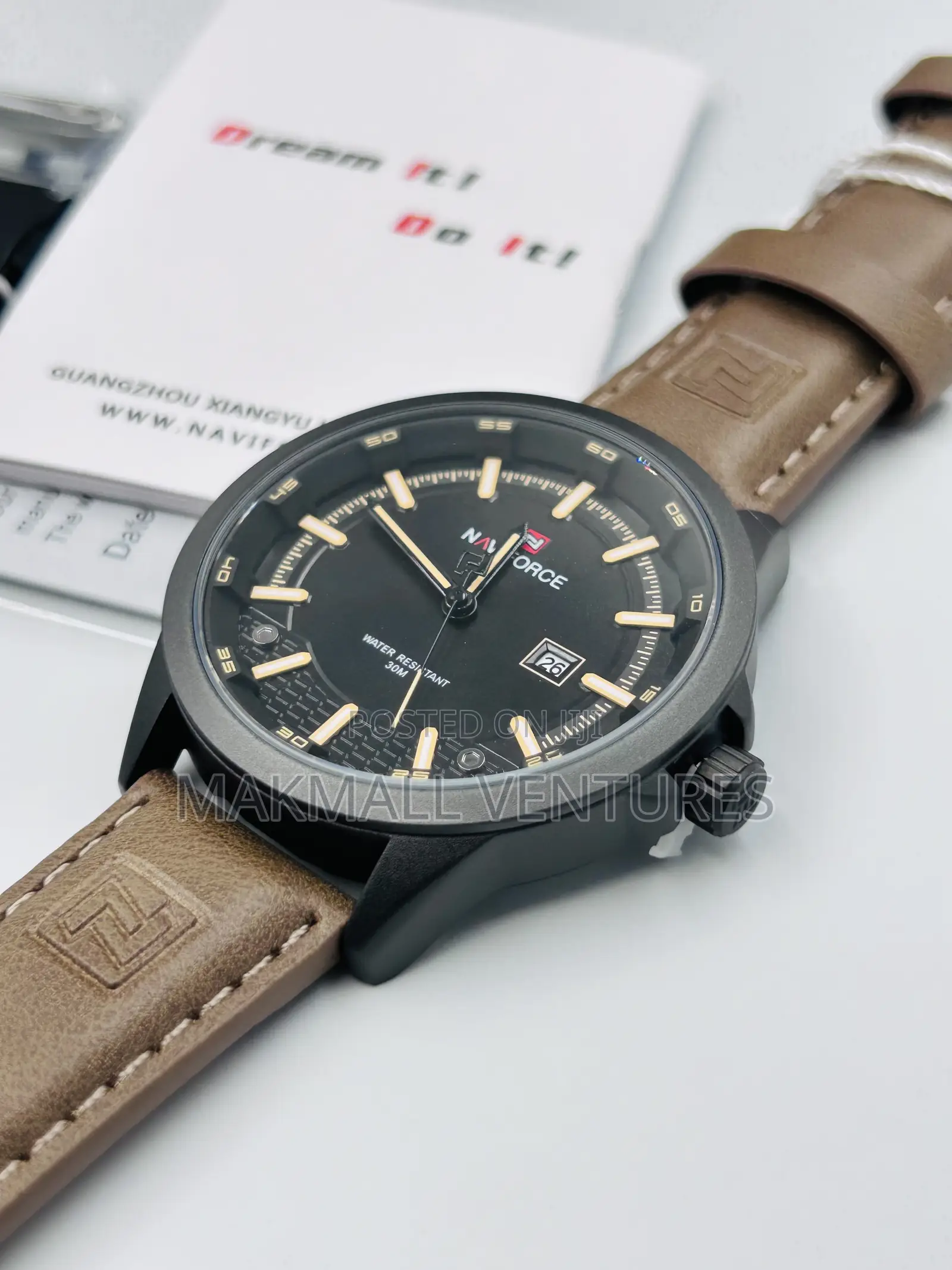 Naviforce Leather Watch (NF 9248L)
