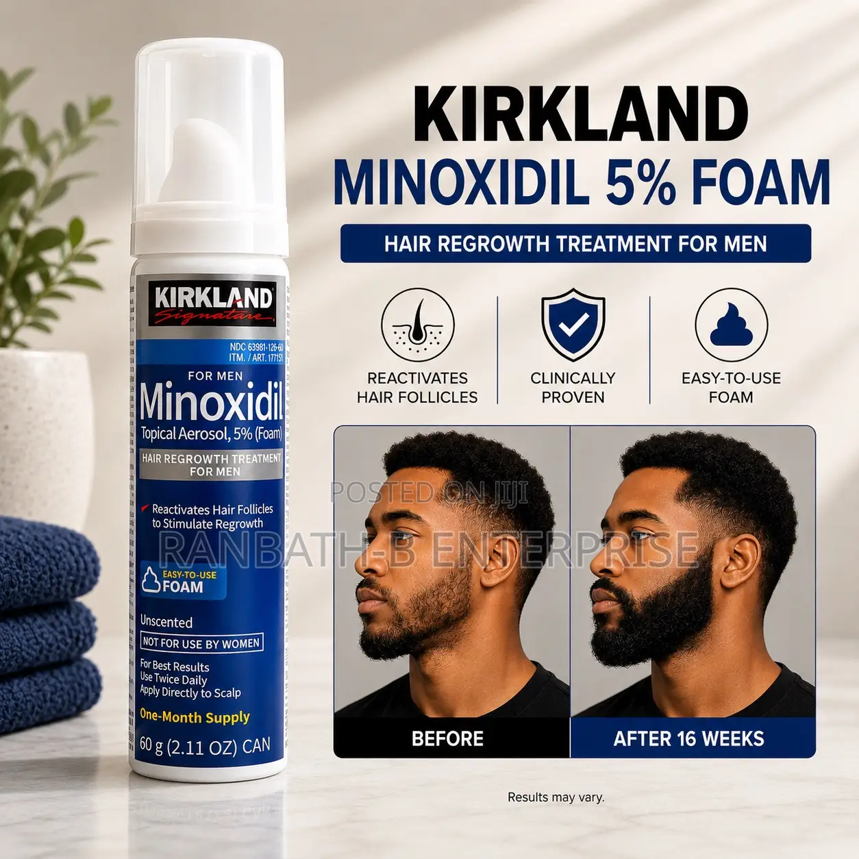Original Kirkland Minoxidil – Serious Growth Starts Here