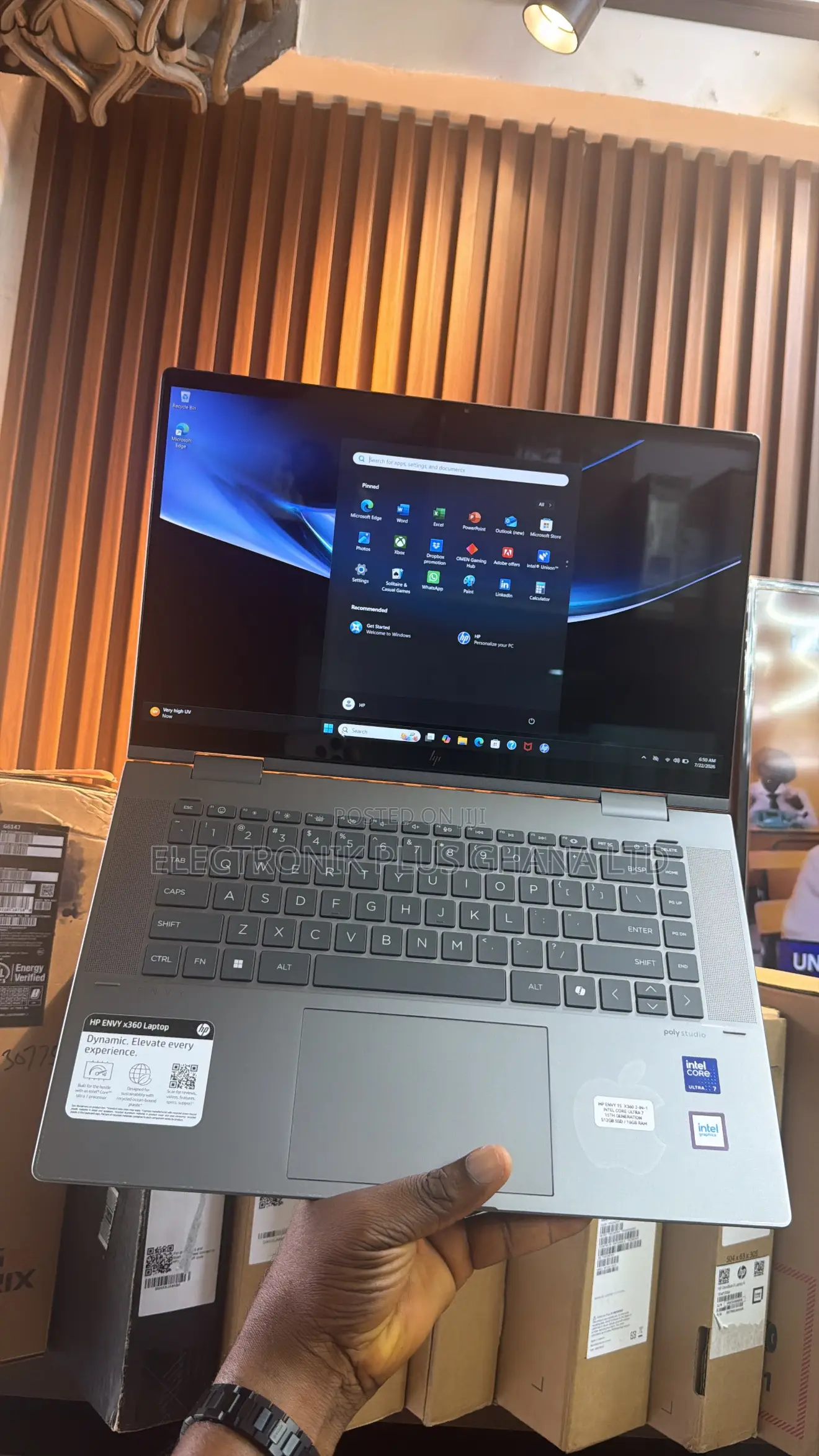 Laptop HP Envy 15 16GB Intel Core Ultra 7 SSD 512GB