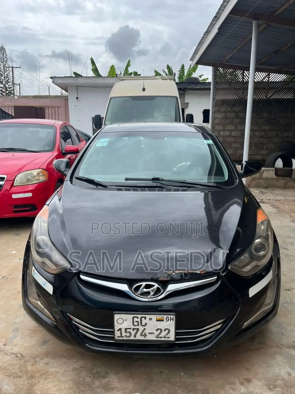 Hyundai Elantra Limited 4dr Sedan (1.8L 4cyl 6A) 2015 Black