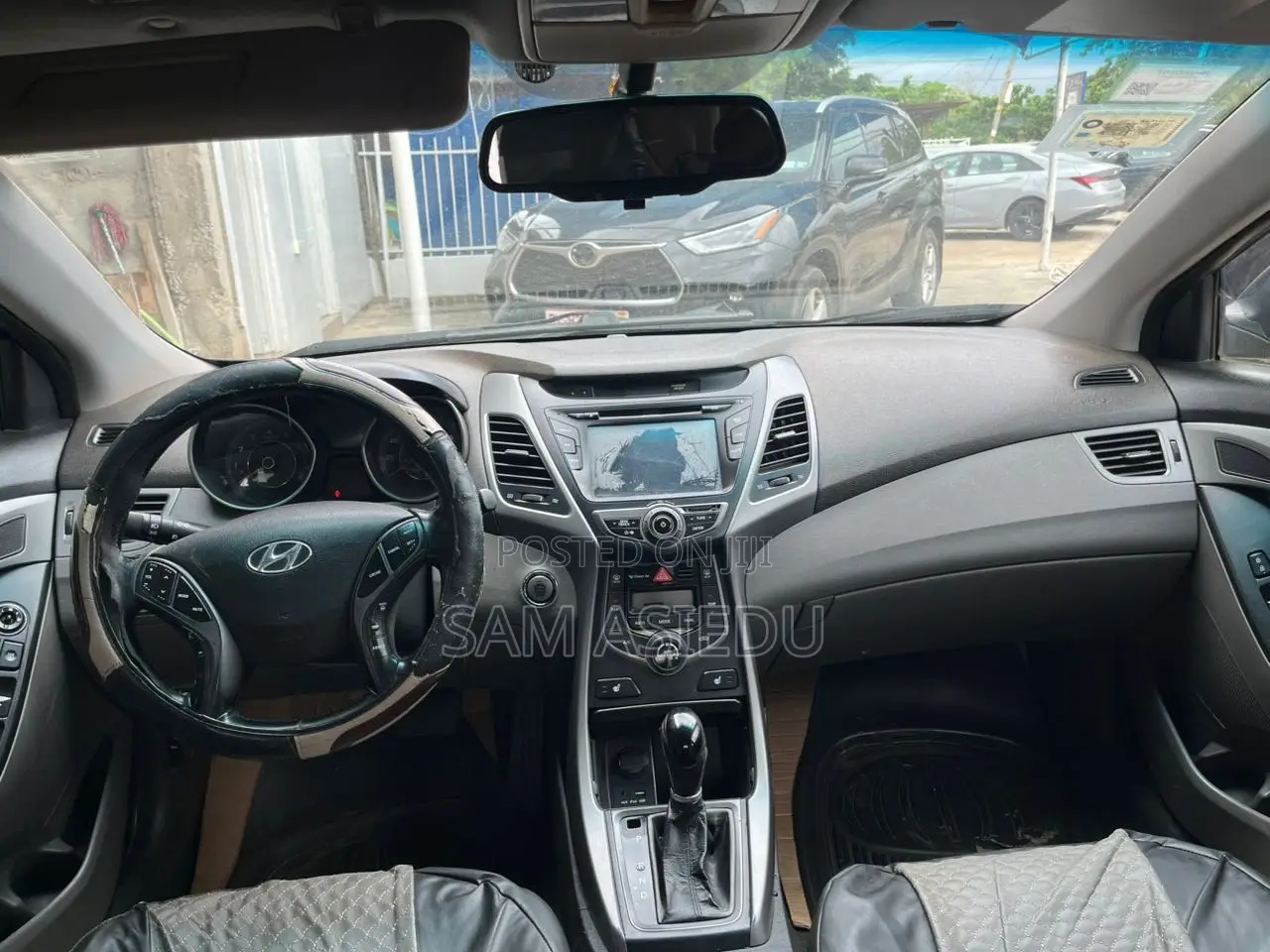 Hyundai Elantra Limited 4dr Sedan (1.8L 4cyl 6A) 2015 Black