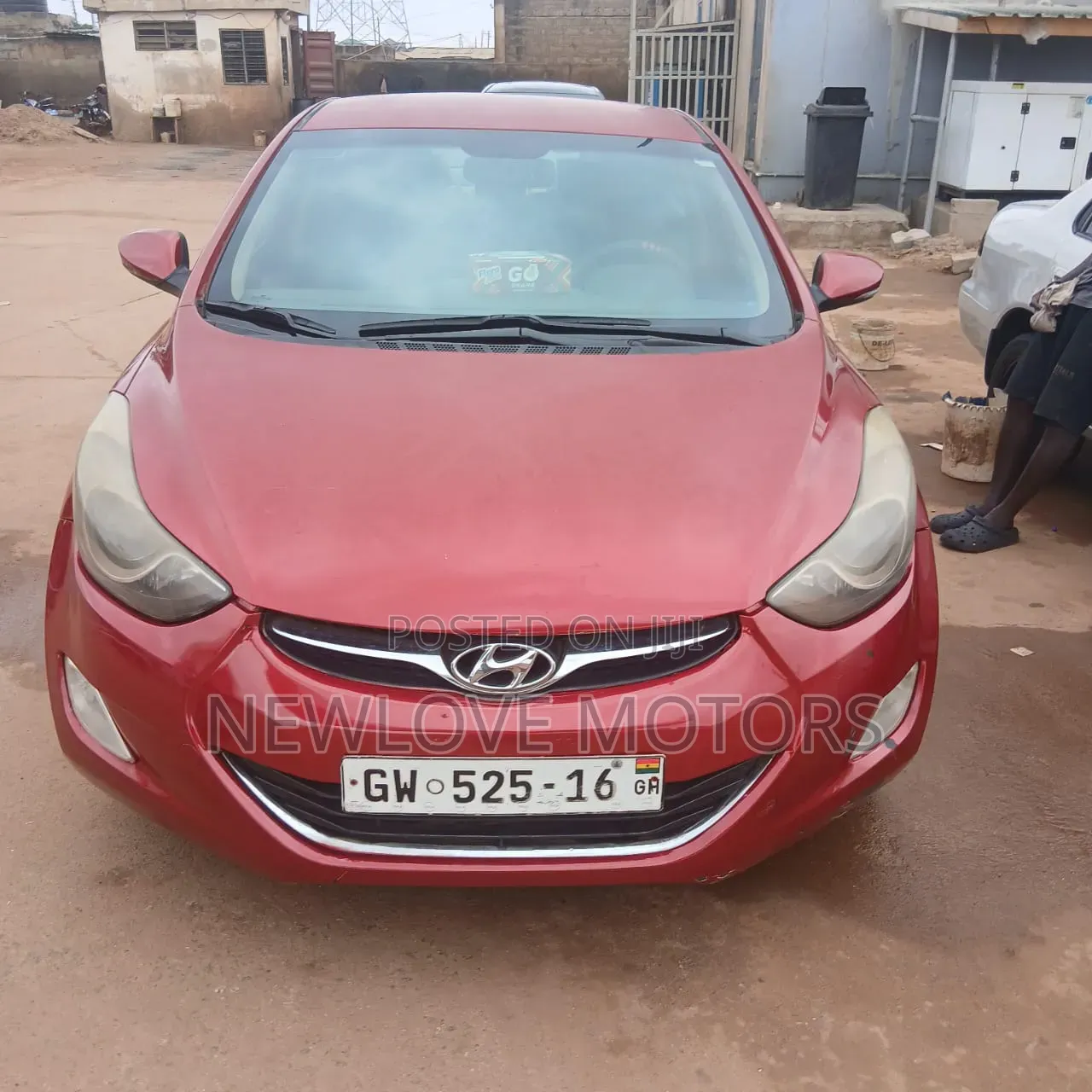 Hyundai Elantra 2013 Red