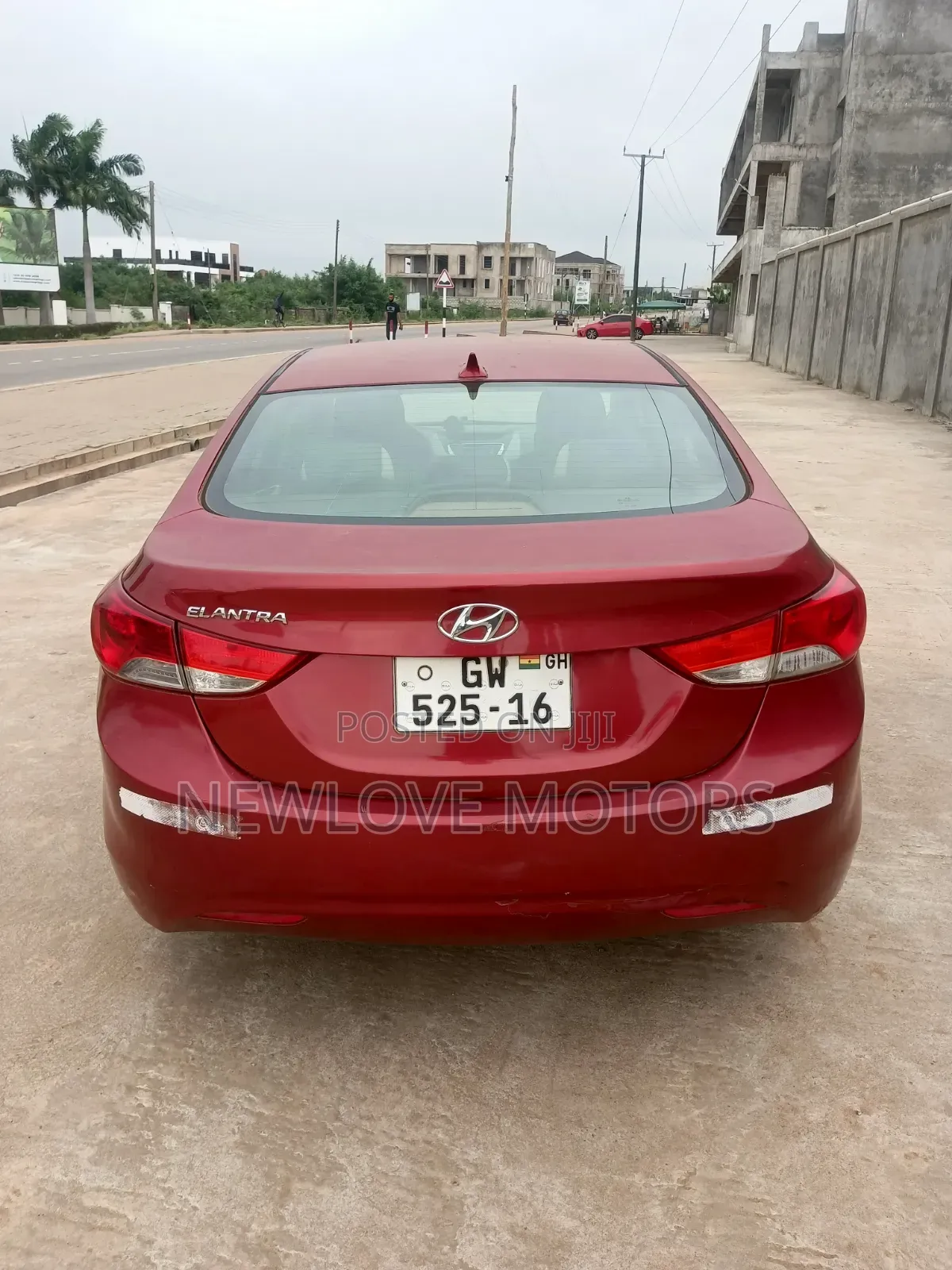 Hyundai Elantra 2013 Red