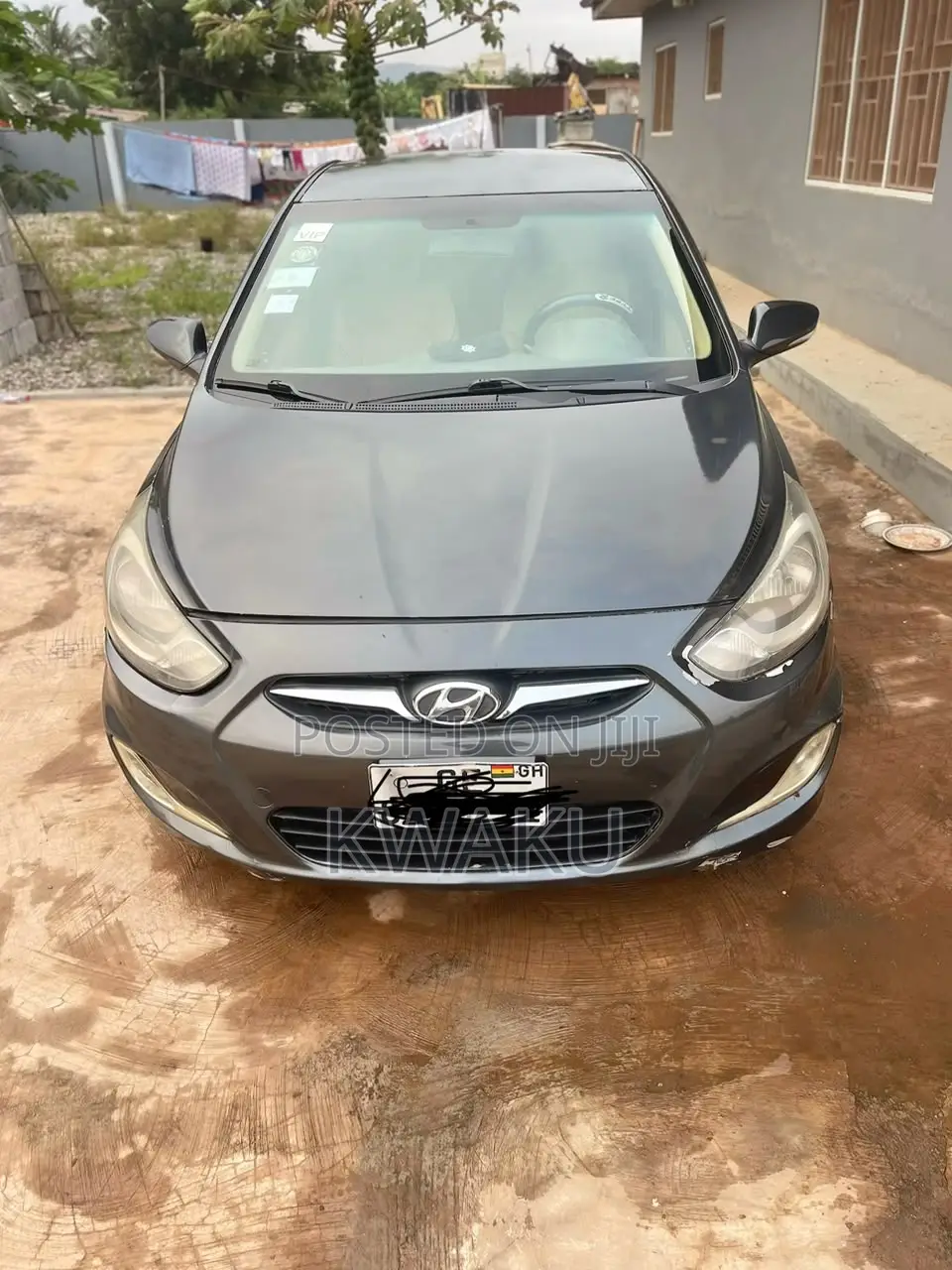 Hyundai Accent GLS 2012 Gray