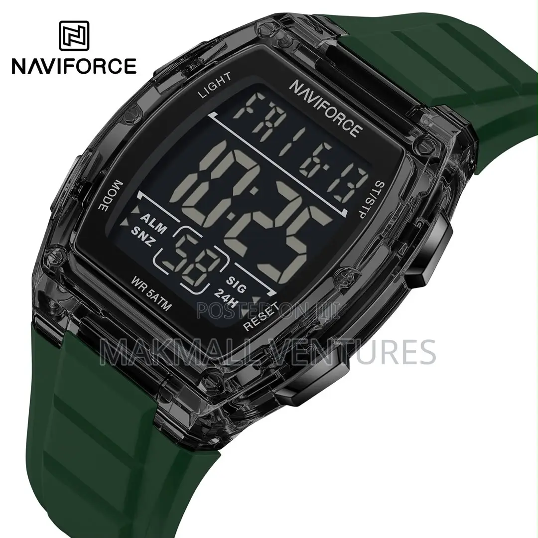 Naviforce Silica Band Sports Watch