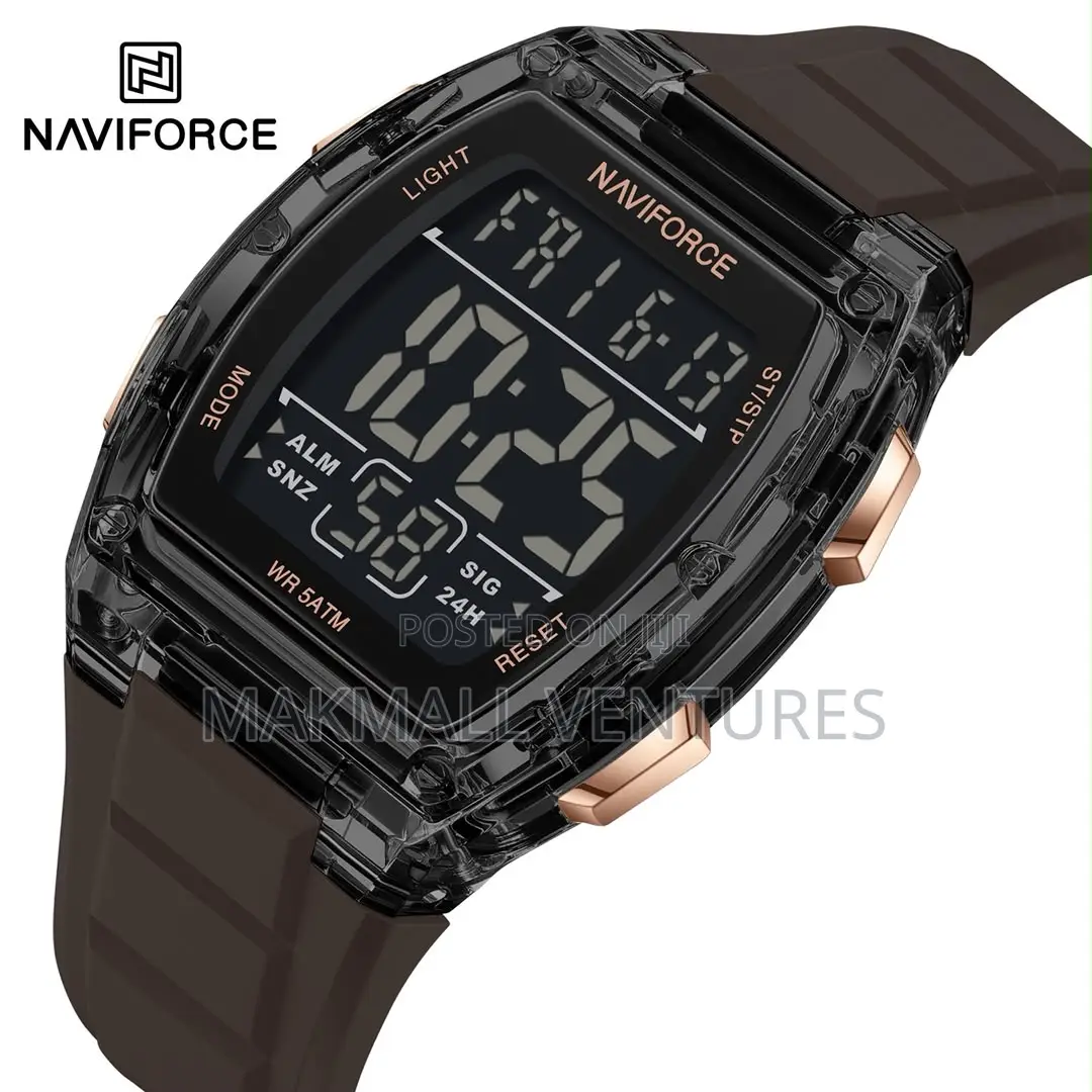 Naviforce Silica Band Sports Watch