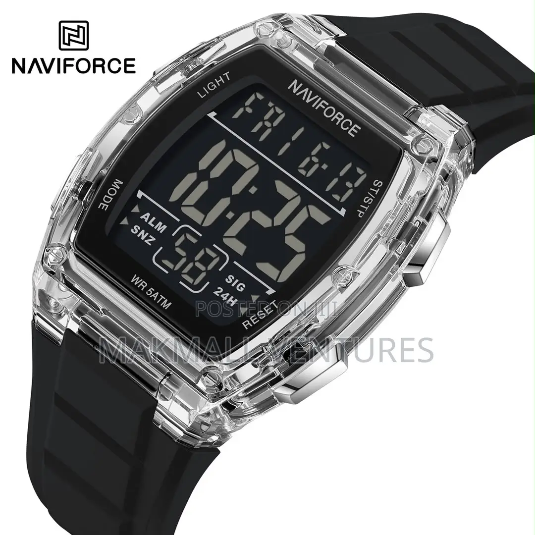 Naviforce Silica Band Sports Watch