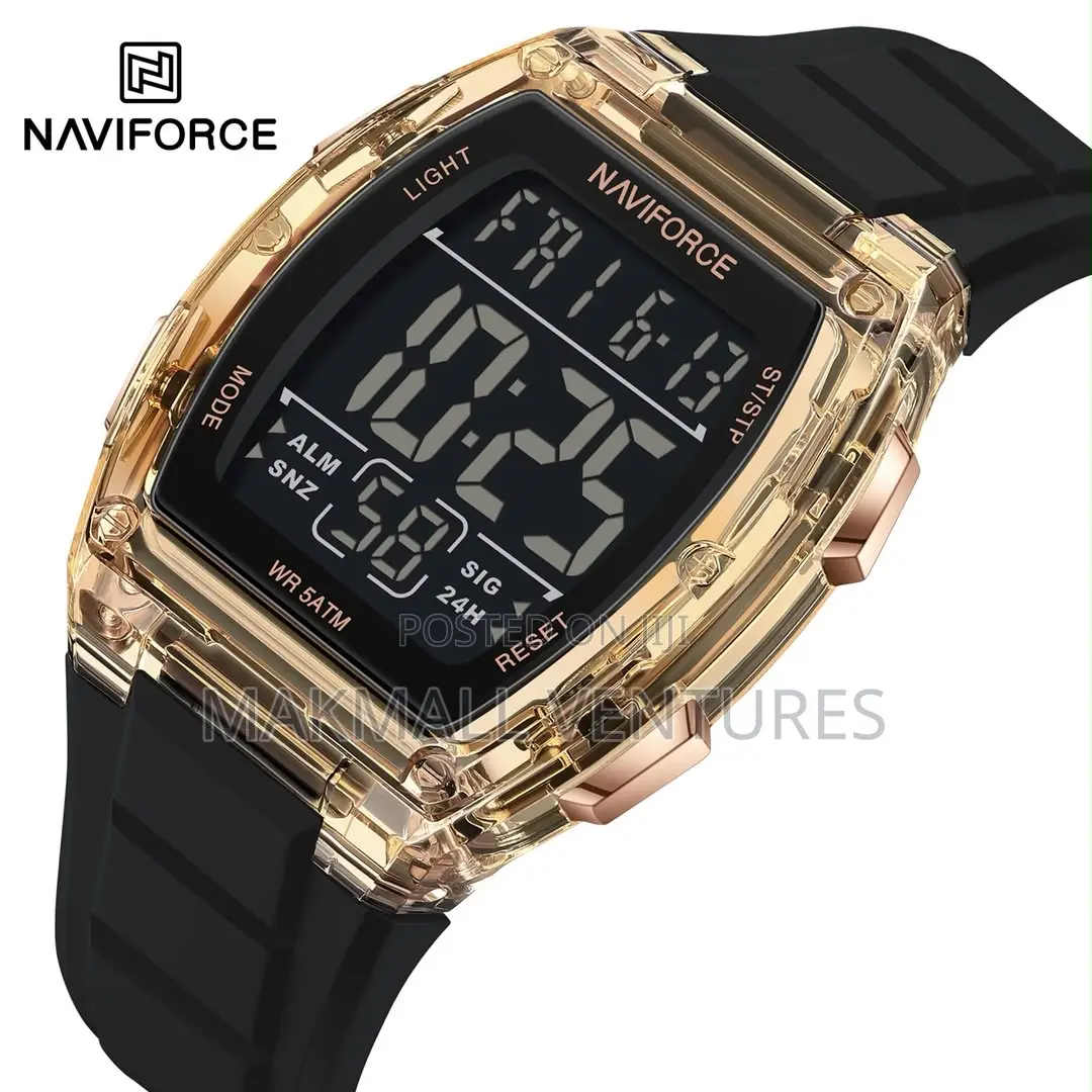 Naviforce Silica Band Sports Watch