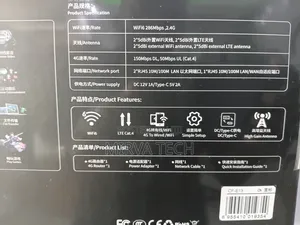 Comfast AX300 Wifi 6 4G Universal Sim Wireless Router CF-E13