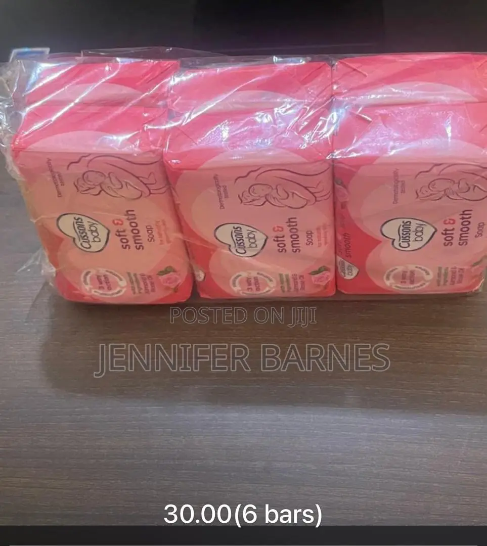 Cussons Baby Soap(1 Pack Contains 6 Bars)