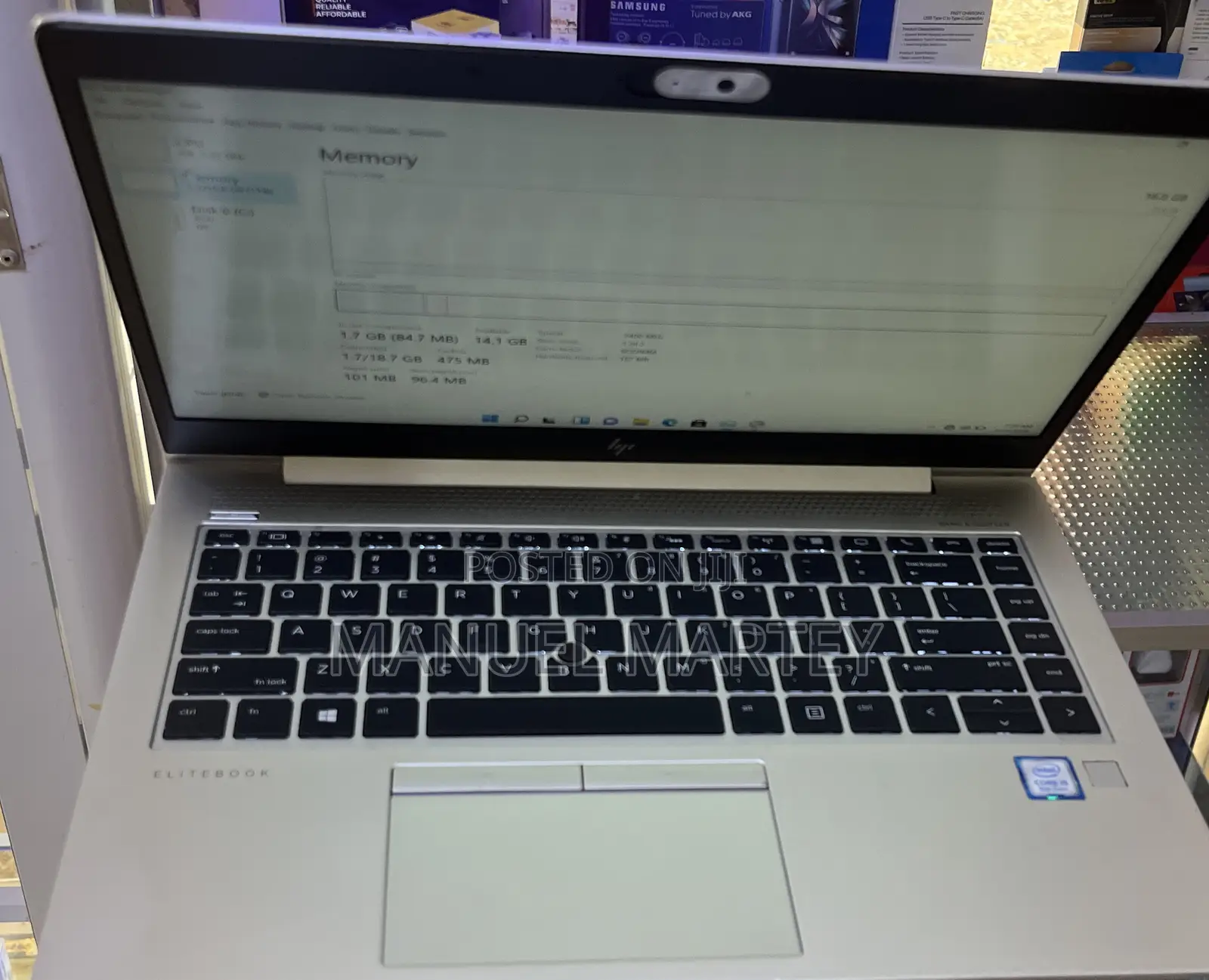 Laptop HP EliteBook 840 G5 16GB Intel Core i5 SSD 256GB