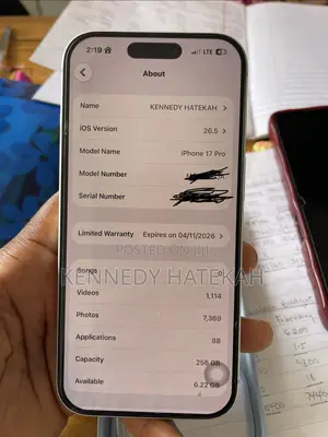 Apple iPhone 17 Pro 256 GB Silver