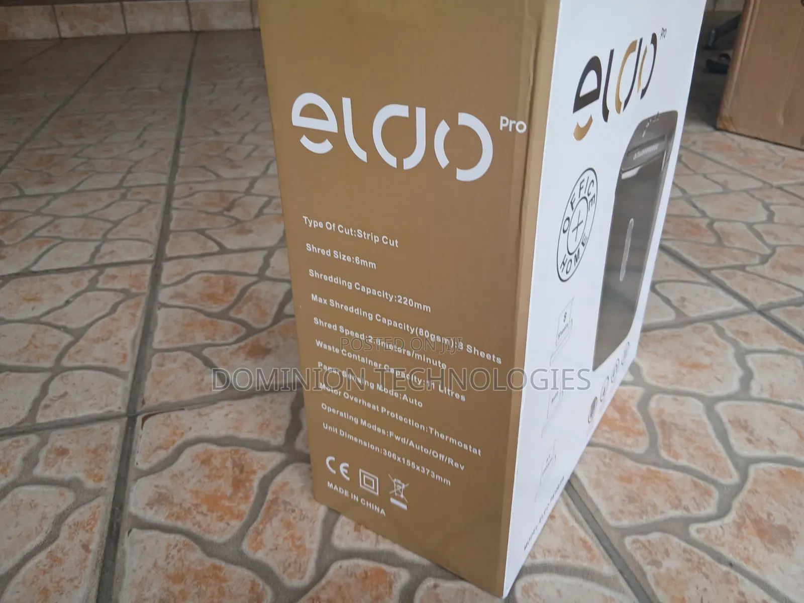 Eldo - Ps261-P10 Cross Cut Shredder