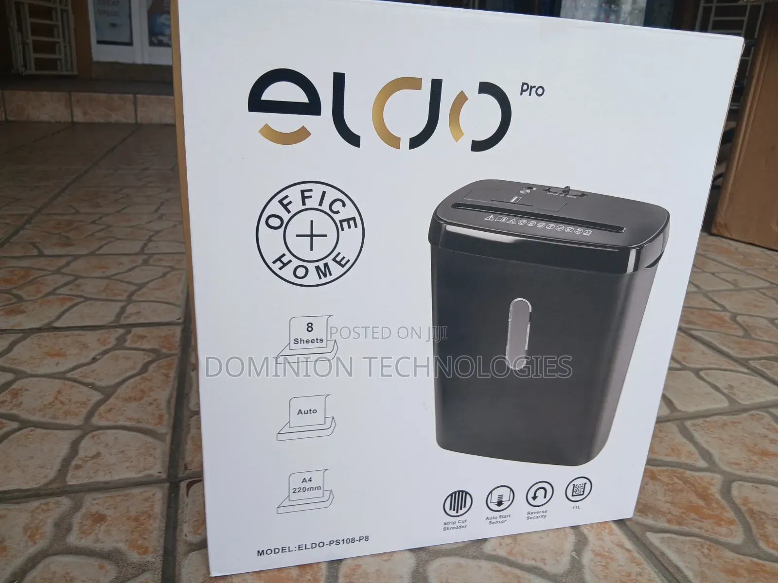 Eldo - Ps261-P10 Cross Cut Shredder