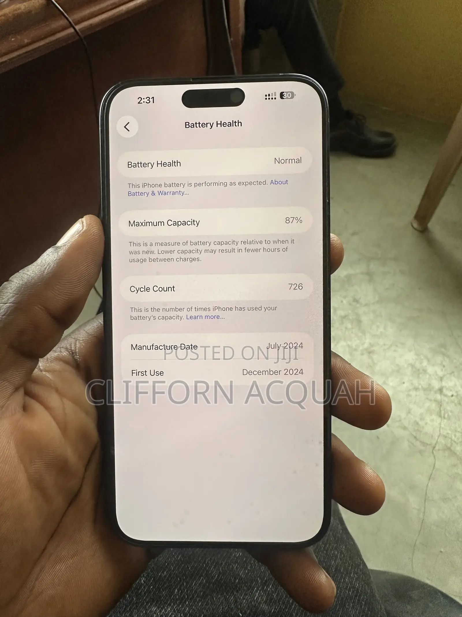 Apple iPhone 15 Pro Max 256 GB Blue