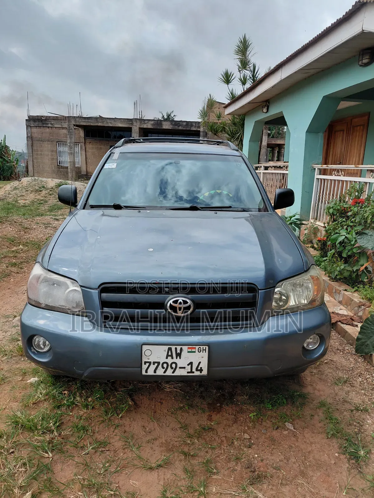 Toyota Highlander 2007 Blue