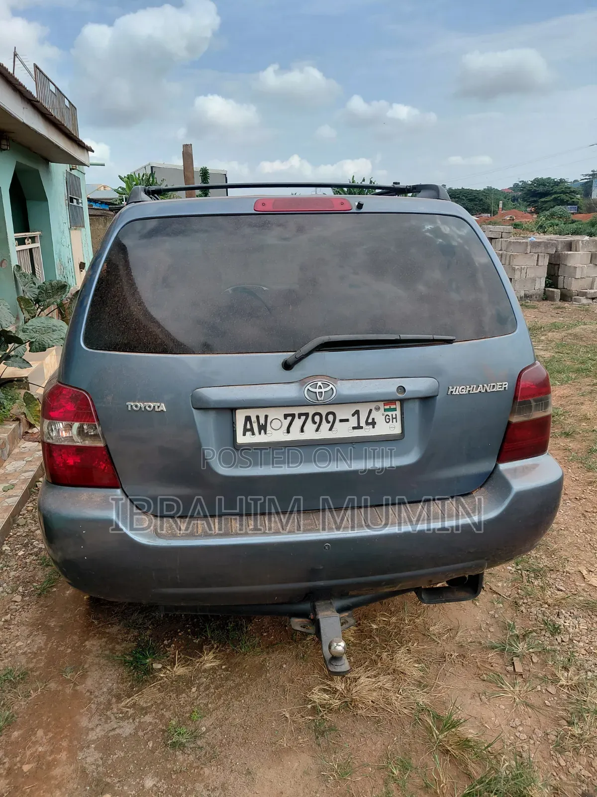 Toyota Highlander 2007 Blue
