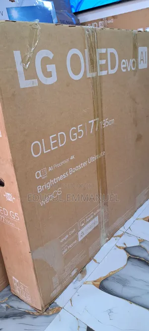 LG 77" Class Oled Evo G5 Ai TV Uhd Smart Super Upscaling 