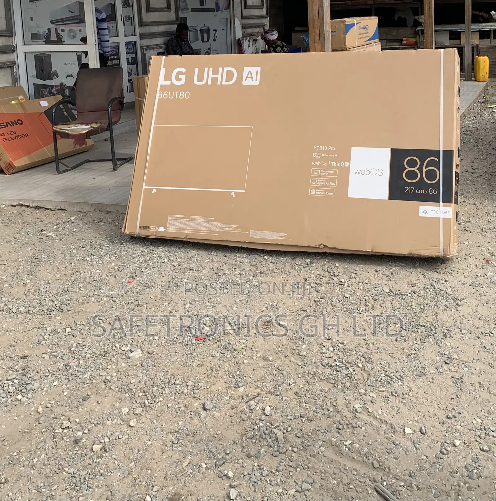 Unique Sleek LG 86" 86UR78006LC Series UHD TV WebOs Smart Al ThinO