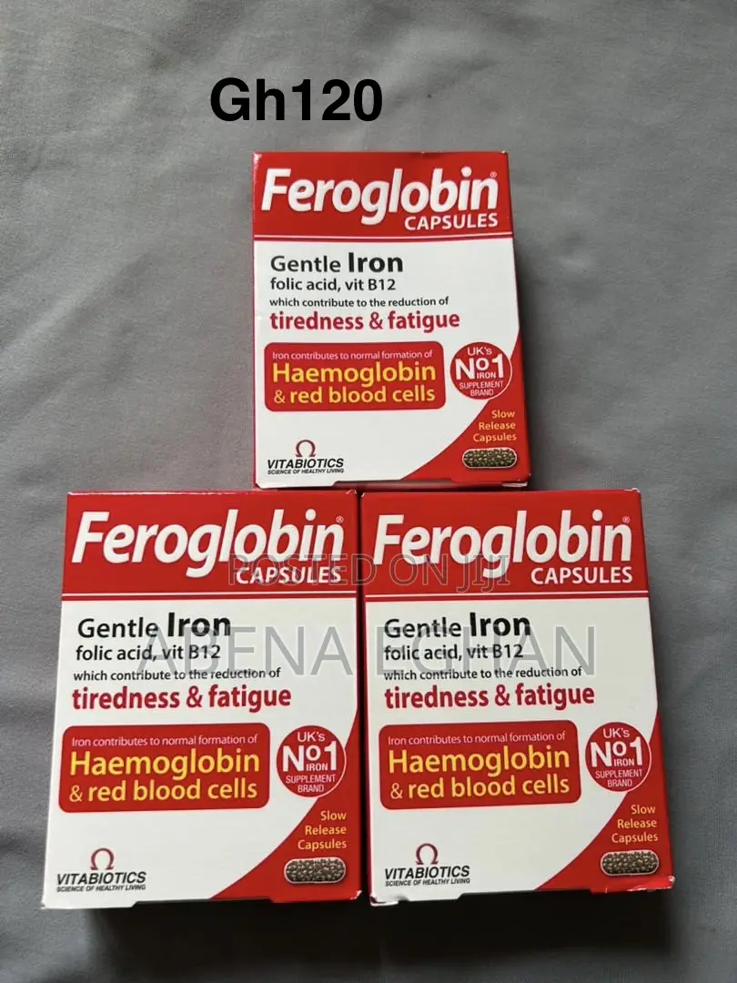 Feroglobin Capsules Imported From the UK Available for Sale