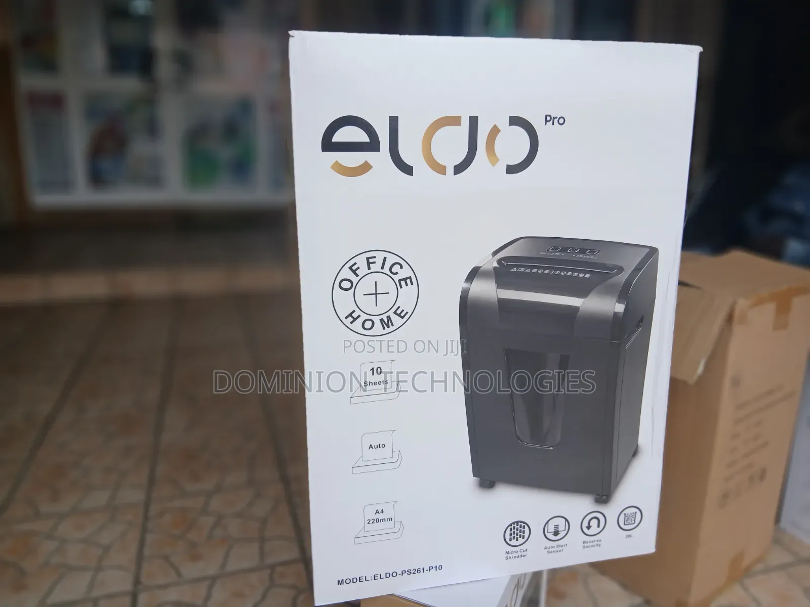 Eldo - Sd108-P8 Strip Cut Shredder