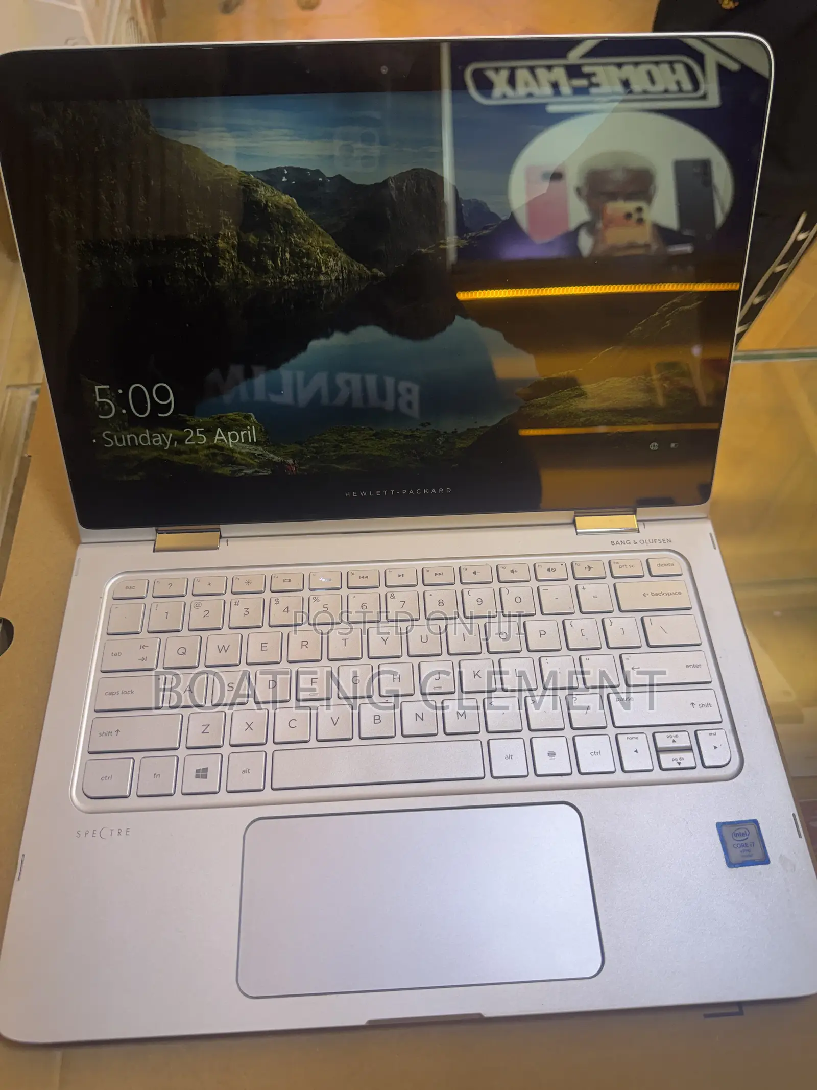 New Laptop HP Spectre X360 16GB Intel Core i7 HDD+SSD 256GB