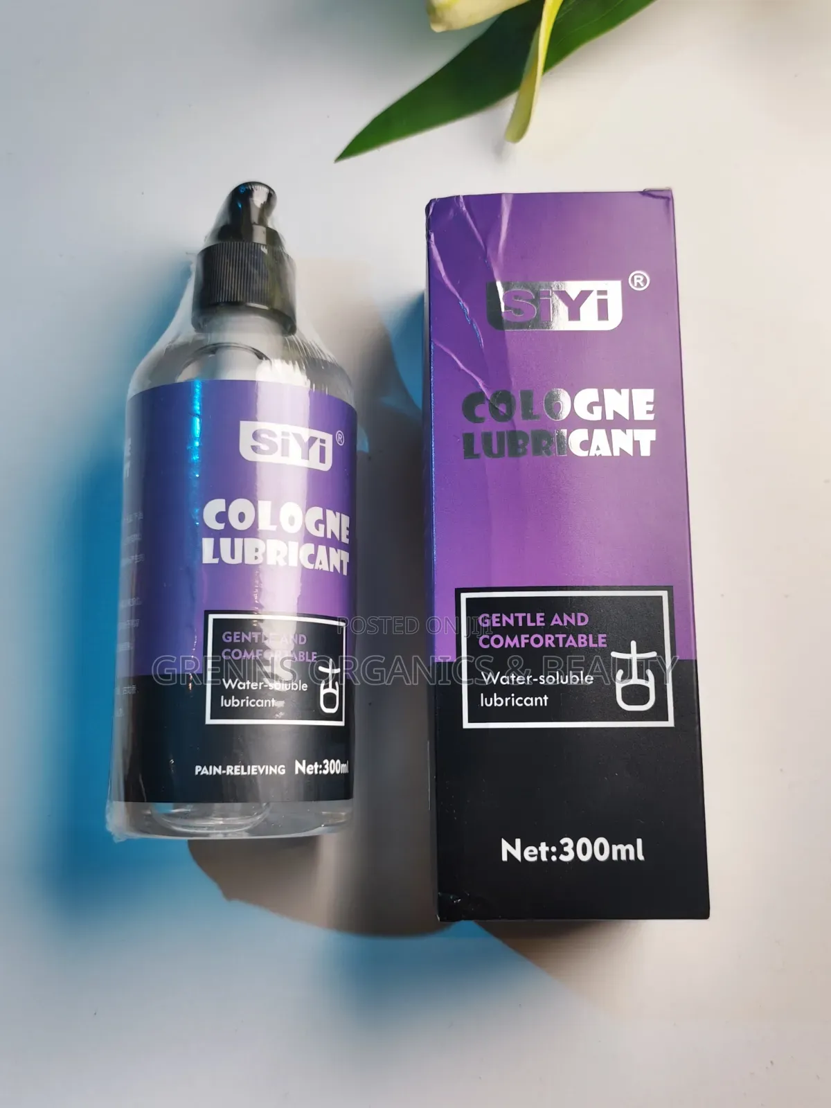 SiYi Cologne Water Based Lubricant 300ml Pain Relieving