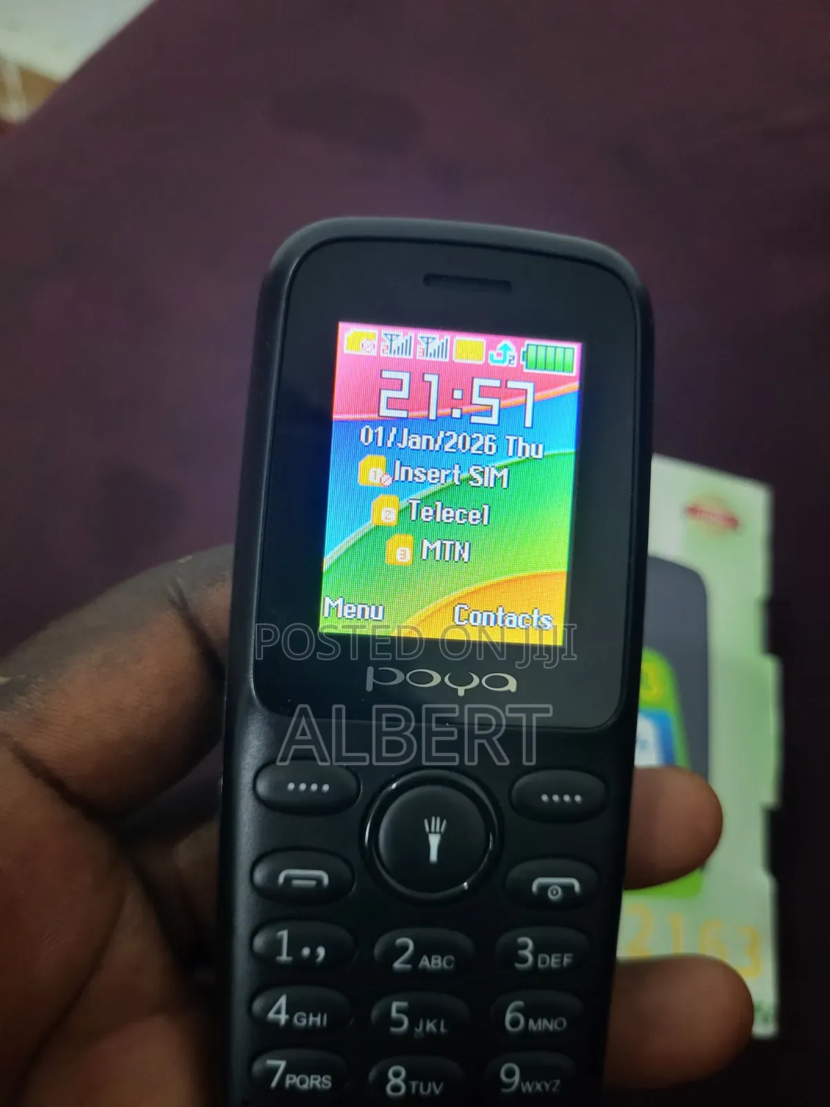 New Mobile Phone Black