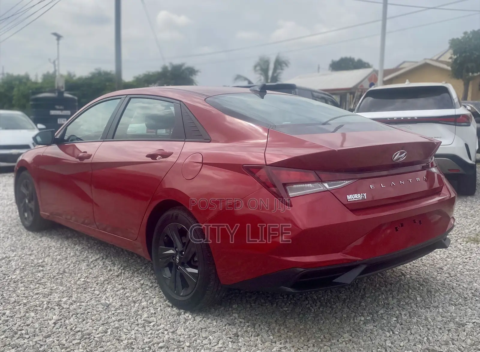 Hyundai Elantra 2021 Red