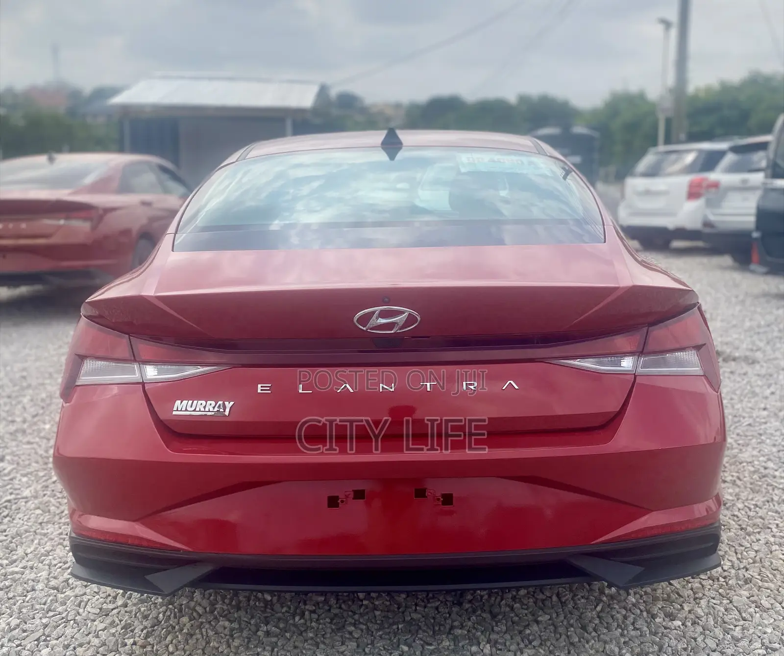 Hyundai Elantra 2021 Red