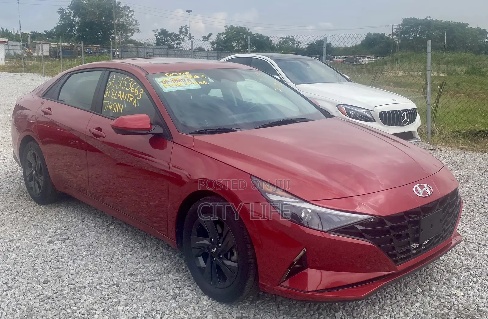 Hyundai Elantra 2021 Red