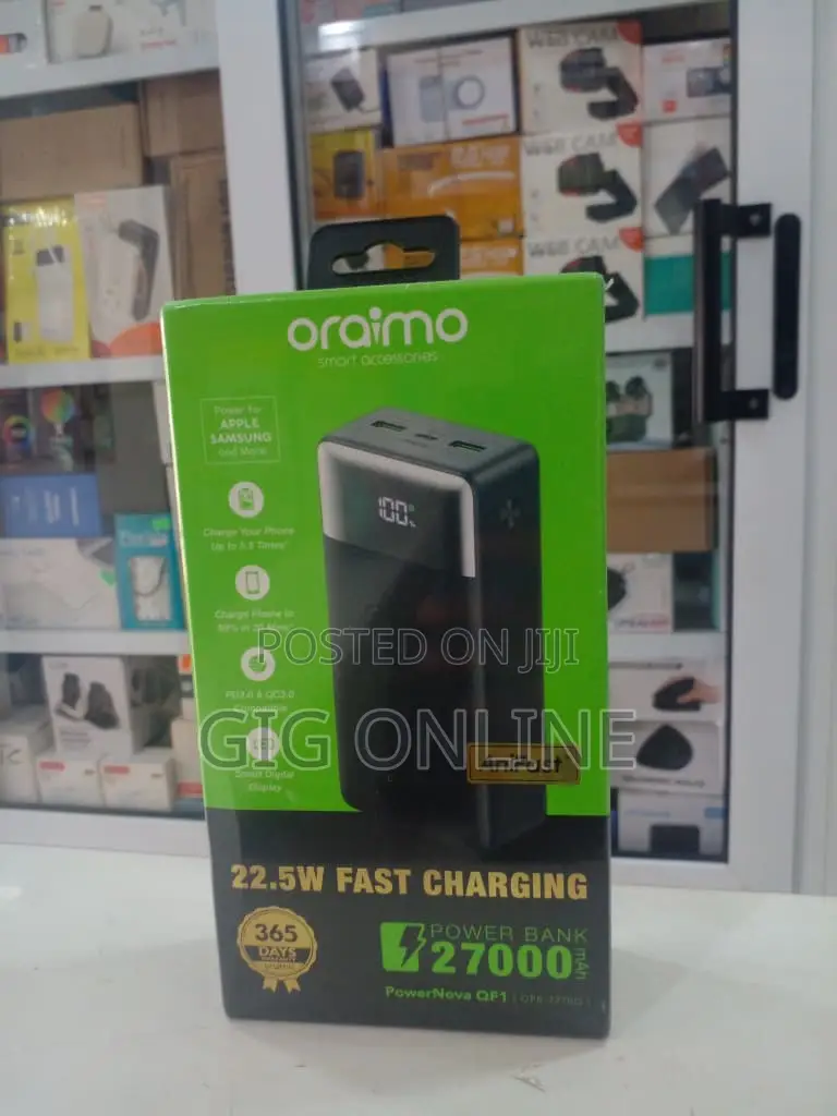 Oraimo Fast Charge Power Bank